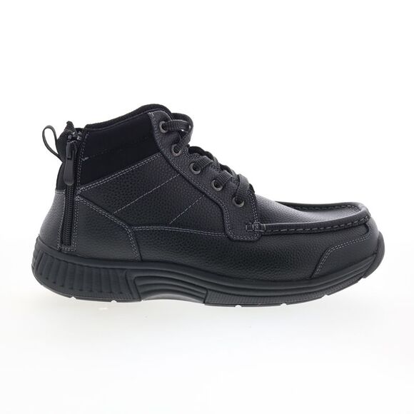 Orthofeet Mens Ranger Zip Black Boots (NWT)